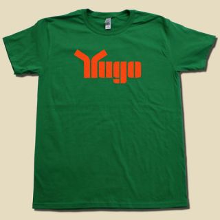 YUGO Automobile Tshirt Classic 1980s Car T Shirt Cool