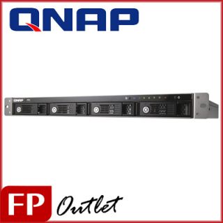 QNAP TS 410U 1U Rockmount 4 Bay SATA iSCSI Turbo NAS
