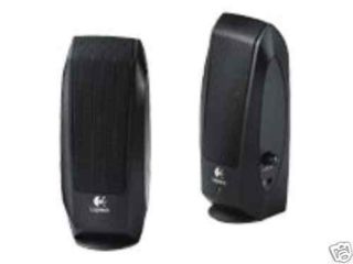 New Logitech S120 2 0 Multimedia PC Speakers 980 000012 097855045836 
