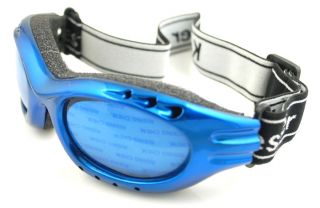 2013 New Blue Sports Glasses Ski Goggles Motorcycle Riding Sunglasses 