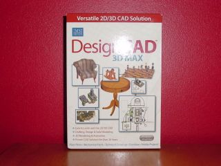 New IMSI Designcad 3D Max V20 Versatile 2D 3D CAD Solution