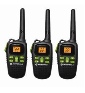   20 Mile Triple Pack Rechargeable 2 Way Radios 3 Pack MD200TPR