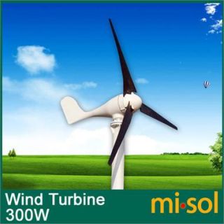 Wind Turbine Wind Generator 300W, 12VAC, 3 Baldes, Good Quality, fast 