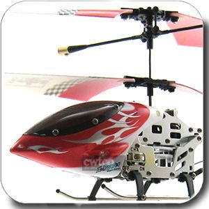 Metal 3 Channel Mini RC Helicopter 6020 Main Tail Blade