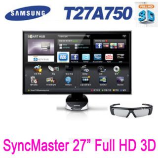   Smart HD TV 3D Monitor 27 3D Glasses EMS Free 729507816296