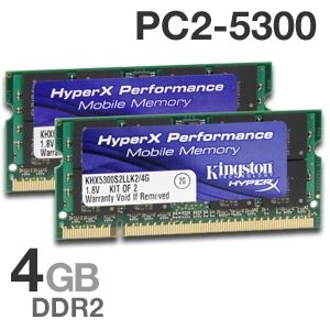 kingston hyper x dual channel 4096mb ddr2 667mhz m note the condition 