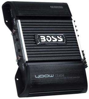 New Boss CE404 400W 4 CH Car Audio Amplifier Amp 4 Channel 400 Watt 