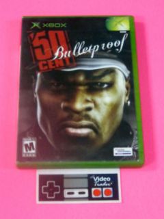50 Cent Bulletproof Original Xbox Game Complete Nice 020626723817 