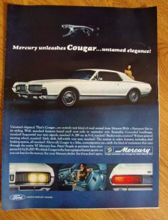 1967 mercury cougar in Cars & Trucks