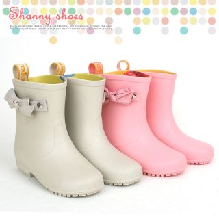 Kids Rain boots/Children Rubber boots/Rainboot​s/Ankle Shoes/Girl 