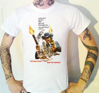 Day Of Anger Movie T Shirt Western Spagetti Cowboy Lee Van Cleef 1967
