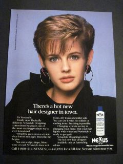1990 Nexus Products Pretty Blonde Girl with 90s Trendy Short 