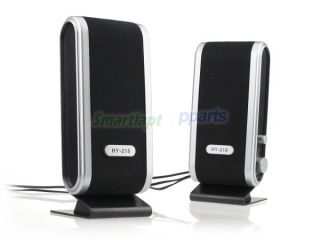 600W Portable Multimedia USB PMPO Stereo Computer Speakers Box Ear for 