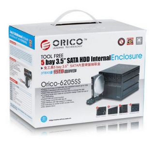 ORICO 5 Bay 3 5 Hot Swap SATA HDD Internal Enclosure Optical Drive 