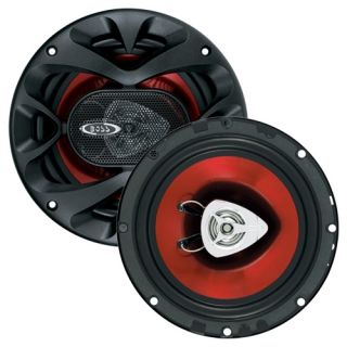 Boss Audio CH6520 New 6 5 2 Way 250W Speakers with Red Poly Injection 