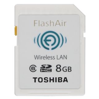 TOSHIBA FlashAir SD Card 8GB SD WL008G　8 GB SDHC Memory Wireless Lan 