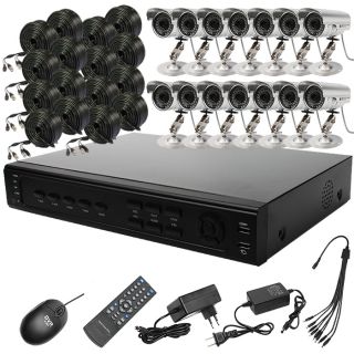 16 Channel CH CCTV DVR Video Free DDNS Security Recorder System 16 