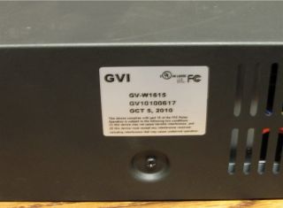 you are bidding on a gvi 16 channel security video surveillance dvr 