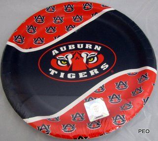Auburn Tigers Tailgate Kit War Eagle Tiger Plates Cups