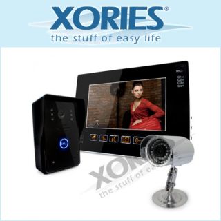   Phone Doorbell Intercom with Touch Key Camera Electronic Lock