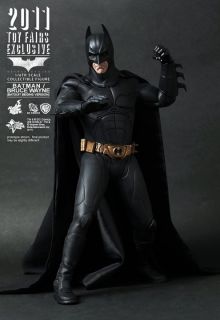   Toys Toy Fair 12 Batman Begins Bruce Wayne 1 6 Batsuit w Body