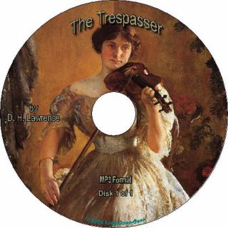 The Trespasser by D H Lawrence Audiobook on 1  CD