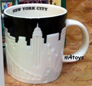 2012 Starbucks New York City Relief Mug New Version