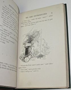 Milne A A Winnie The Pooh First Edition Childrens 1926