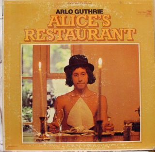 Arlo Guthrie Alices Restaurant LP VG RS 6267 1A 1B Vinyl 1968 Record 