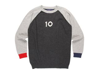 Toobydoo Boys Cotton Cashmere Baseball Sweater 10 (Little Kids/Big 