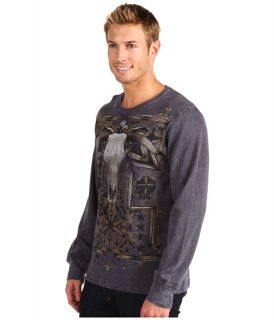 Rock and Roll Cowboy L/S Knit Thermal T Shirt    