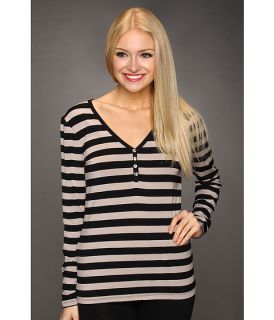 salvage falling feathers stripe l s henley $