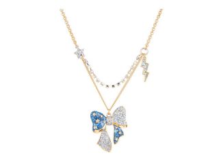 Betsey Johnson Heavens To Betsey Bow Pendant Necklace    
