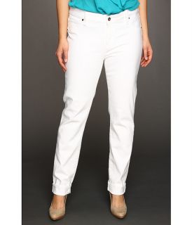 Lucky Brand Plus Size Ginger Straight Jean in Pearl    