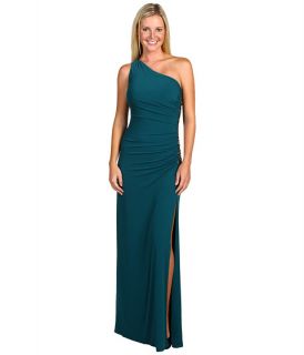 Laundry by Shelli Segal One Shoulder Sleeveless Gown w/ Side Sequins $ 