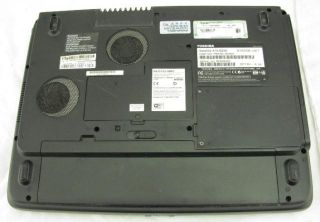 Toshiba Satellite A75 S226 512MB RAM Laptop Parts Repair Powers on DVD 