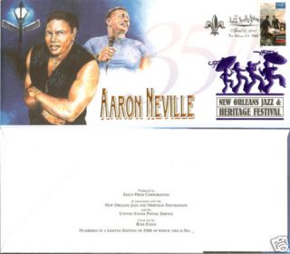 Aaron Neville New Orleans Jazz Fest Cachets 16