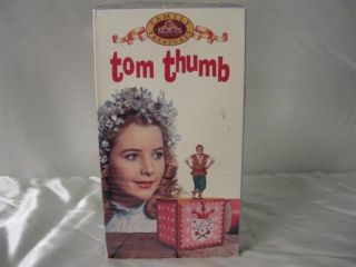 Tom Thumb VHS Russ Tamblyn Alan Young Terry Thomas 027616043030