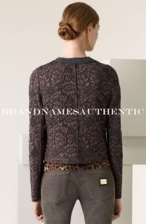 Dolce Gabbana Women Floral Lace Virgin Wool Jacket Blazer It 44 US 8 $ 