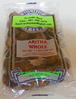 Pure Aritha Natural Hair Cleanser Soapnuts Herbal 100gm