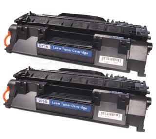 2X 05A for HP CE505A 505A LaserJet P2055 P2035 P2035n Toner Cartridge 