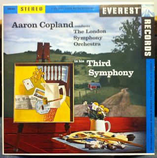 Aaron Copland Symphony No 3 Third LP Mint SDBR 3018 Belock Black Label 