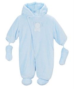 Absorba Baby Elephant Deluxe Snowsuit Sz 9 Months $65
