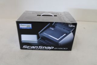 Fujitsu ScanSnap S1500 Deluxe Bundle Sheet Fed Scanner
