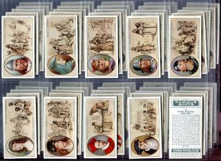 Tobacco Card Set, Mitchell, FAMOUS SCOTS, Scotland, Rob Roy etc, 1933