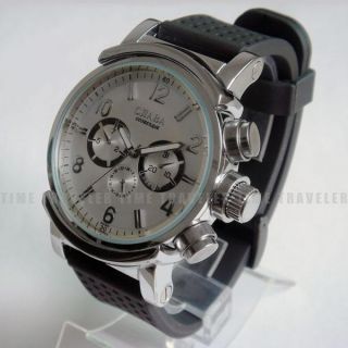 Hand Military Automatic Mechanical Mens Silicon Watch