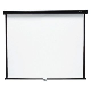 Acco Quartet 684s Wall or Ceiling Projection Screen 84 H x 84 w Inches 