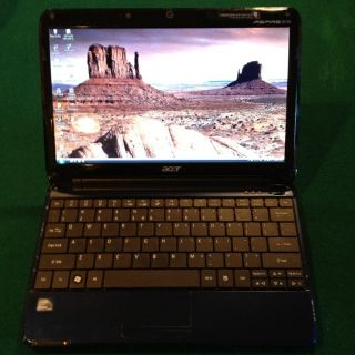 Laptop Acer Aspire One   Model A0751h   250GB hard drive