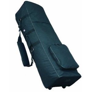   STOCK R J DELUXE GOLF CLUB TRAVEL BAG PADDED TOP FOR CLUB PROTECTION