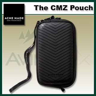 Acme Made CMZ Compact Camera Pouch Matte Black Chevron
